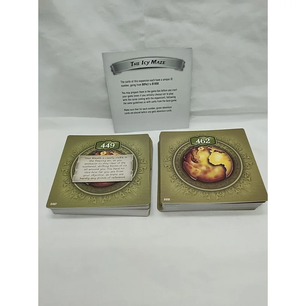 The 7th Continent The Icy Maze Board Game Expansion Complete